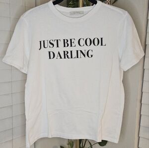 Zara Trafaluc White Tee